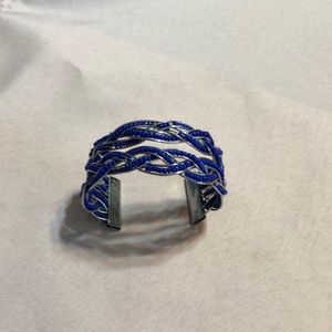 Beaded cuff bracelet